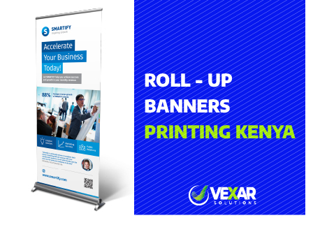Roll up banners printing and branding in kenya