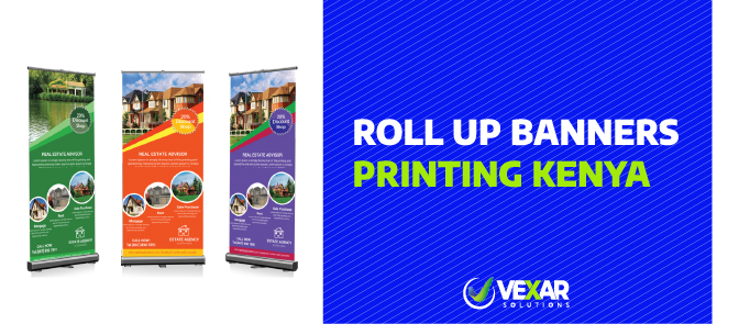 retractable Roll up banners printing and branding in kenya