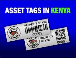 ALUMINIUM QR CODE BARCODE asset tags in Kenya
