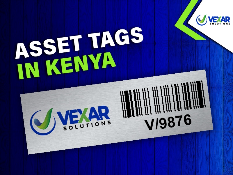 fixed asset tagging with anodized aluminium asset tags labels in Kenya