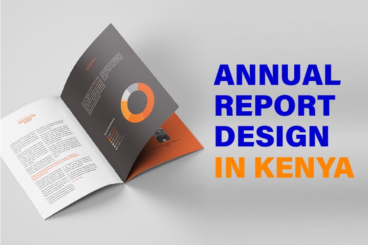 Custom annual Reports graphic design and printing in Kenya