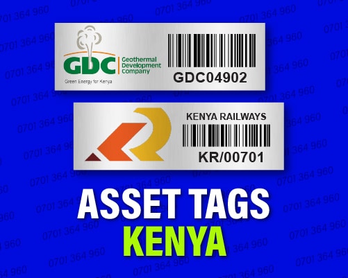 asset tagging services in Kenya, Asset tags printing in Kenya