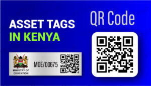 QR Codes Aluminium Asset Tags in Kenya QR Code asset tags, QR Code asset tagging Nairobi