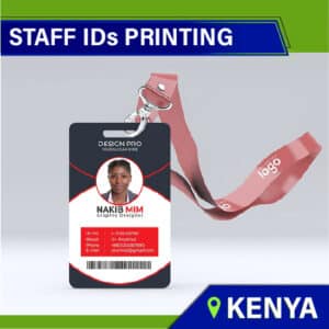 PVC Staff ID Access Cards Printing in Kenya. Printing and Branding Company Kenya