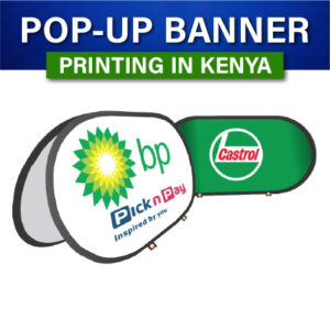 Pop-Up Banners Printing and design in Kenya