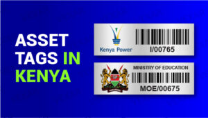 Self-adhesive aluminium asset tags for asset tagging in Kenya