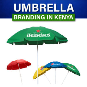 Umbrellas Printing and Branding in Nairobi Kenya