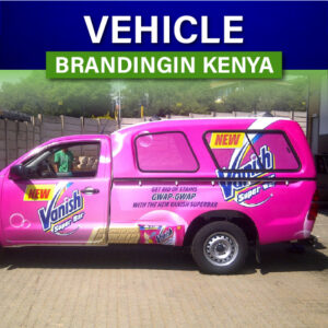 Vehicle Full-Branding printing in Kenya