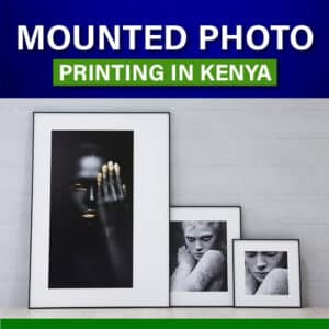 A2 TO A4 Size Mounted photo frames printing in Nairobi Kenya