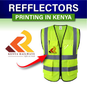 Branded Safety Reflective Jacket Branding and Printing in Kenya. Printing and Branding Company Kenya