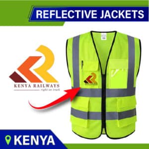 Branded Reflective Jacket Branding and Printing in Kenya. Printing and Branding Company Kenya