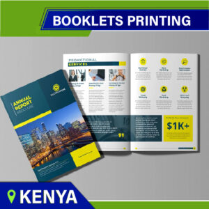 Custom Booklet & Brochure Design & Printing (Portrait) in Kenya. Printing and Branding Company Kenya