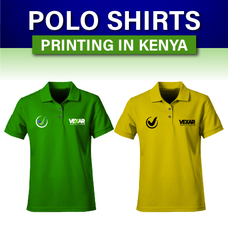 Custom Polo Shirts Branding an d printing in Nairobi Kenya