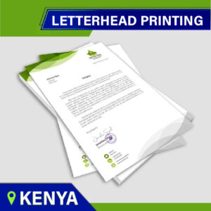 Letterhead Printing and design full color in Kenya