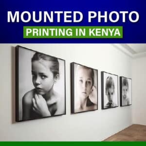 Mounted photo frames printing in Nairobi Kenya
