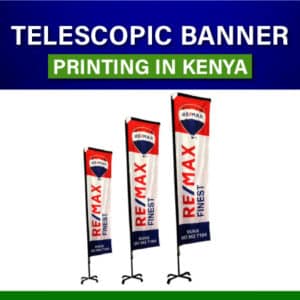Telescopic Banner stands printing in Nairobi Kenya