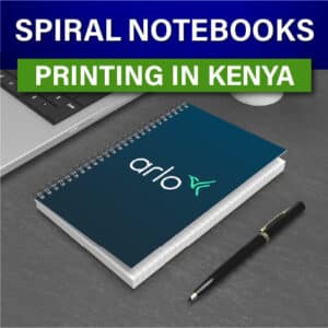 Custom Spiral Notebooks printing in Nairobi Kenya