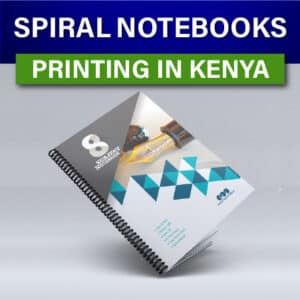 Spiral Notebooks printing in Nairobi Kenya