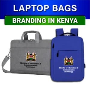 Laptop Backpack Bags Branding and printing in Nairobi Kenya