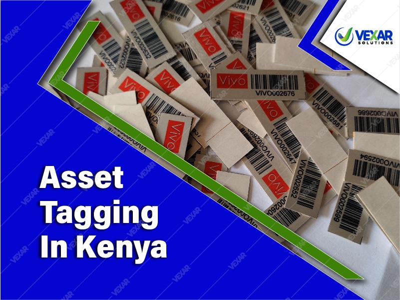 Fixed asset tagging services in Kenya – Aluminium Barcode asset tags