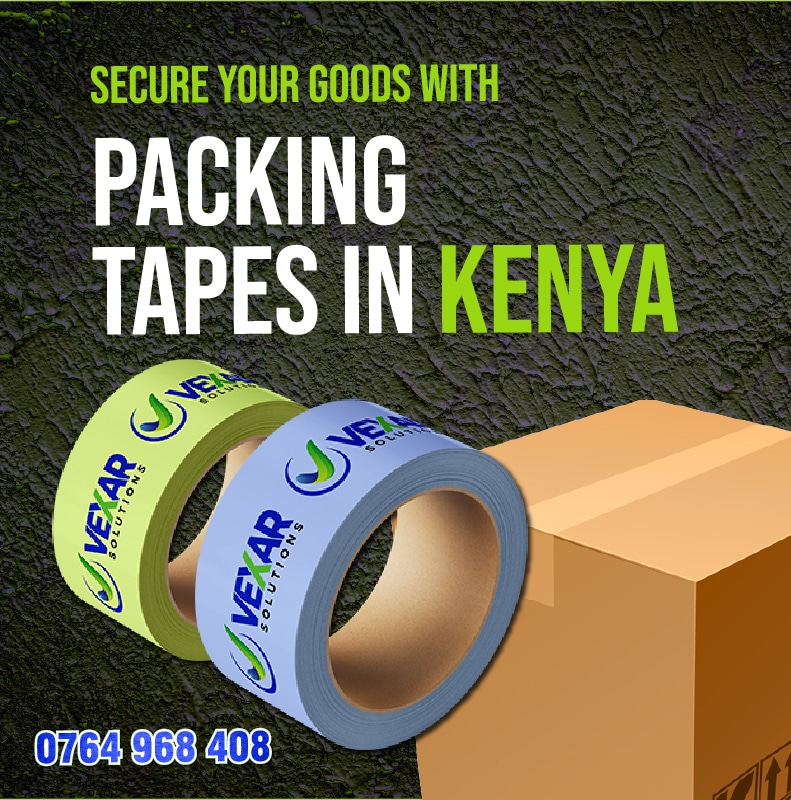 custom printed tapes and asset tags in Kenya