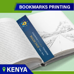 Digital Bookmarks printing and design services in Nairobi Kenya