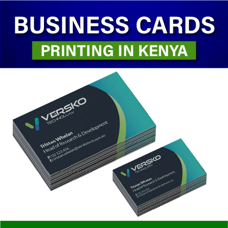 Laminated Business Cards Printing in Kenya Printing and branding company in Kenya Asset Tagging in Kenya